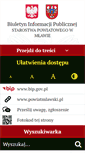 Mobile Screenshot of bip.powiatmlawski.pl